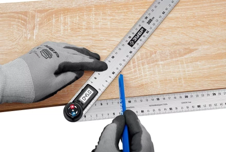 ЗУБР 300 мм, электронный транспортир-угломер, Профессионал (34296) купить в Челябинске