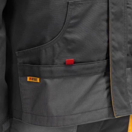 Куртка профессиональная рабочая, 65% полиэстер 35% хлопок, L// Denzel 90378 купить в Челябинске