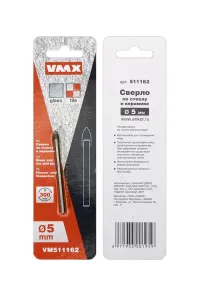Сверло по по стеклу и керамике 5 мм VMX 511162