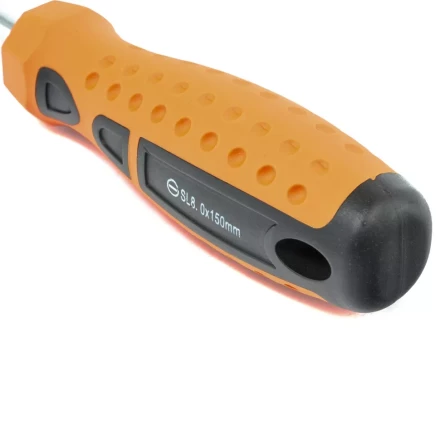 Отвертка &quot;Point&quot;, SL8,0 х 150 мм, CrV, 2-х компонентная рукоятка Sparta 11770 купить в Челябинске