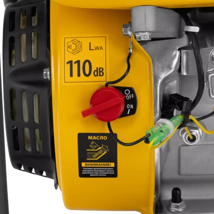 Мотопомпа бензиновая для грязной воды Denzel PX-80D7 99206, 7 л.с., 3&quot;, 1300 л/мин, глуб 8 м,напор 30 м купить в Челябинске