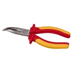 Тонкогубцы изогнутые диэлектрические до 1000В Dielectric CrV 150мм Кратон 2 12 11 006