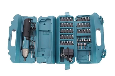 Отвертка Makita 6723DW с набором бит в кейсе купить в Челябинске