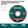 Круги лепестковые керамические торцевые 36598-125-80 купить в Челябинске