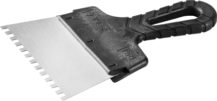 Шпатели зубчатые стальные серия СТАНДАРТ купить в Челябинске