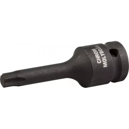 Торцовая головка KRAFTOOL &quot;INDUSTRIE QUALITAT&quot; ударная (1/2&quot;), TORX, Cr-Mo, фосфатированная, T45 27952-45_z01 купить в Челябинске