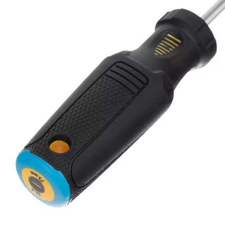 Отвертка SL5x75 мм, CrV, трехкомпонентная рукоятка Denzel 12194 купить в Челябинске