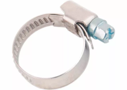 Хомуты нержав. сталь,  стандартное болтовое крепление 20-32мм, 50шт/уп,ширина 9мм   СИБРТЕХ 47580 купить в Челябинске