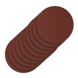 Круг абразивный на ворсовой подложке под "липучку", P 400, 125 мм, 10 шт Сибртех 738747