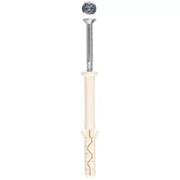 Дюбель-гвоздь ЗУБР нейлоновый, цилиндрический бортик, 8 x 100 мм, 50 шт 4-301395-08-100