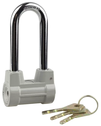 Замок навесной STAYER &quot;MASTER&quot; облегченный, дисковый механизм секрета, удлиненная дужка, 60мм 37149-60-1 купить в Челябинске