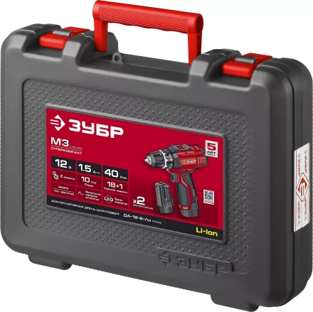 Дрель-шуруповерт 2 АКБ ДА-12-2-Ли КНМ3 серия МАСТЕР купить в Челябинске