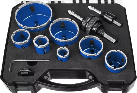 Наборы коронок алмазных серия ПРОФЕССИОНАЛ купить в Челябинске