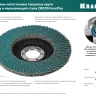 Круги лепестковые циркониевые торцевые 36594-125-40 купить в Челябинске