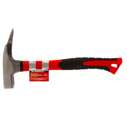 Молоток кровельщика &quot;optimal&quot;, 600 г, фибергласовая обрезиненная рукоятка Matrix 10626 купить в Челябинске