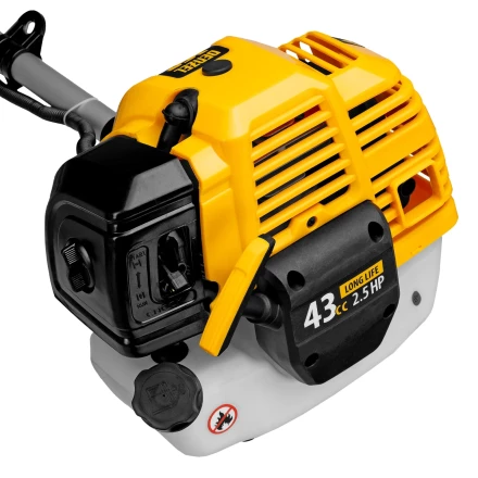 Триммер бензиновый Denzel DT 43S разъемная штанга 96225 купить в Челябинске