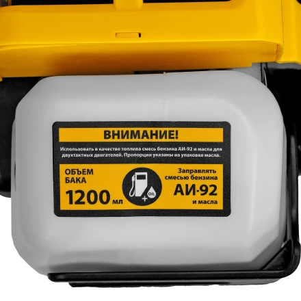 Триммер бензиновый Denzel DT 43S разъемная штанга 96225 купить в Челябинске