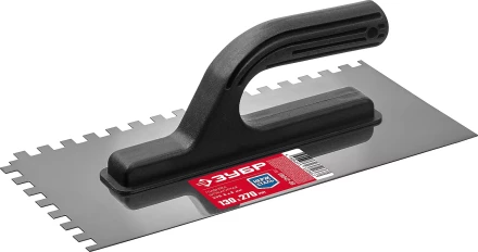 ЗУБР 130 х 270 мм, зуб 8 х 8 мм, штукатурная гладилка (08042-08) купить в Челябинске