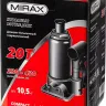 Домкрат гидравлический бутылочный, 20т, 230-430 мм, MIRAX 43260-20 43260-20 купить в Челябинске