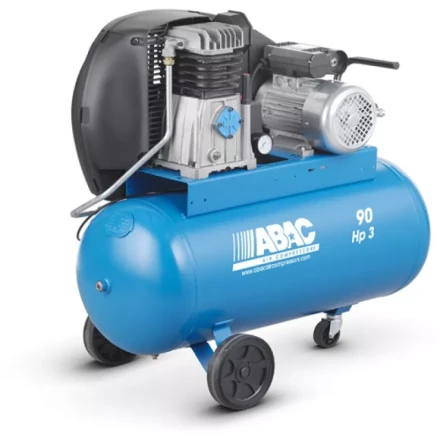 Компрессор масляный поршневой ременной Abac A 29 В / 90 СТ3 с рапидным соединением купить в Челябинске