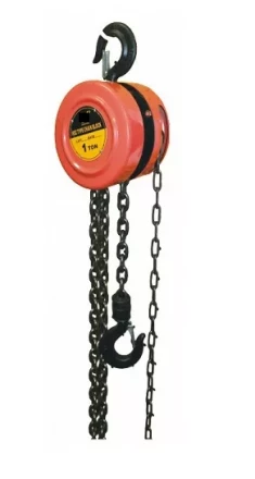 Таль ручная цепная тип HSZ-E г-п 1 тонн H=3 метра купить в Челябинске