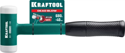Безынерционный молоток KRAFTOOL DEAD BLOW с бойками из полиамида 2078-40 купить в Челябинске