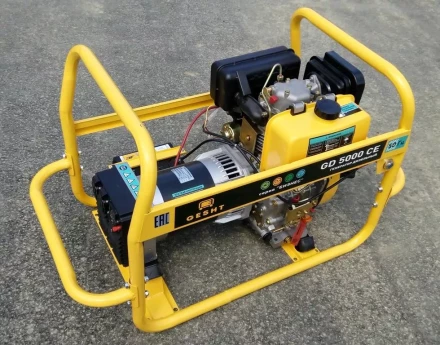 Дизельный генератор GESHT GD5000CE купить в Челябинске