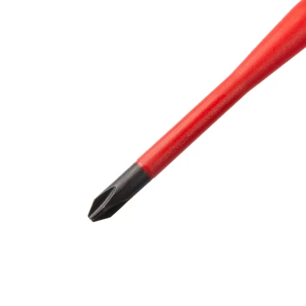 Набор диэлектрических отверток КВТ VDE НИО-2210к сталь S2, профиль SL, PH, PZ/FL и ключи для электрошкафов, 10 предметов (103017) купить в Челябинске