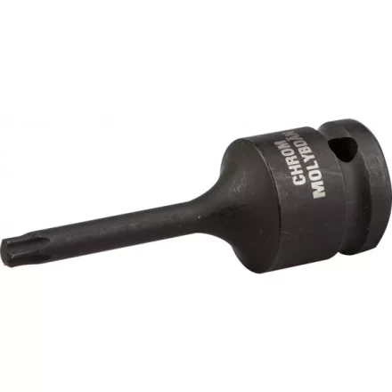 Торцовая головка KRAFTOOL &quot;INDUSTRIE QUALITAT&quot; ударная (1/2&quot;), TORX, Cr-Mo, фосфатированная, T40 27952-40_z01 купить в Челябинске