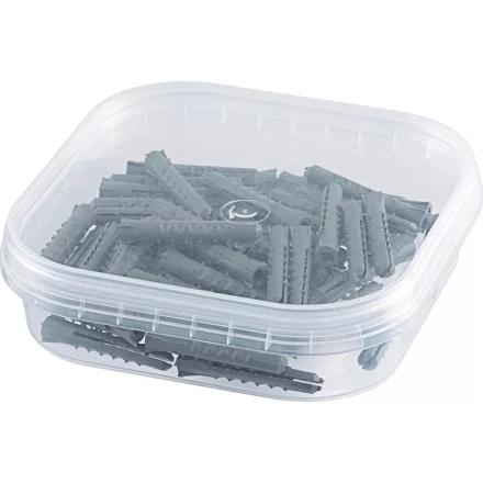 Дюбель 6х40 &quot;Еж&quot; распорный полипропиленовый 1000 шт Сибртех 46023 купить в Челябинске