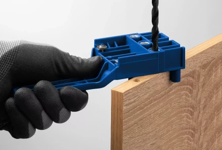 ЗУБР три отверстия, кондуктор для шкантов, Профессионал (30083) купить в Челябинске