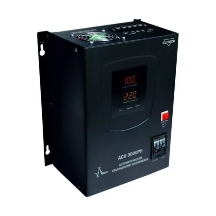 Стабилизатор напряжения ELITECH АСН 3000РН купить в Челябинске