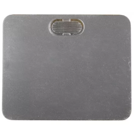 Выключатель СВЕТОЗАР &quot;ГАММА&quot; с подсветкой, одноклавишный, без вставки и рамки, цвет светло-серый металлик, 10A/~250B SV-54131-SM купить в Челябинске