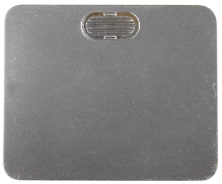 Выключатель СВЕТОЗАР &quot;ГАММА&quot; с подсветкой, одноклавишный, без вставки и рамки, цвет светло-серый металлик, 10A/~250B SV-54131-SM купить в Челябинске