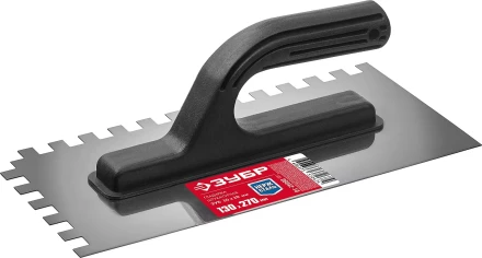 ЗУБР 130 х 270 мм, зуб 10 х 10 мм, штукатурная гладилка (08042-10) купить в Челябинске