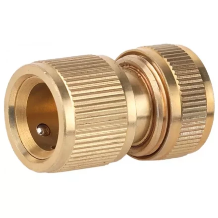 Соединитель GRINDA с автостопом, латунный, 1/2&quot; 8-426129 купить в Челябинске