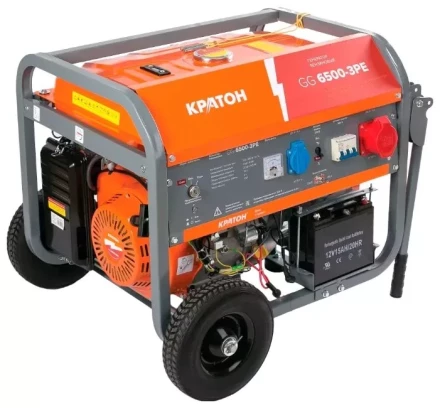 Генератор бензиновый Кратон GG-6500-3РEM 3 08 01 039 купить в Челябинске