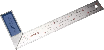 Усиленный столярный угольник ЗУБР 250 мм Профессионал 34393-25 купить в Челябинске