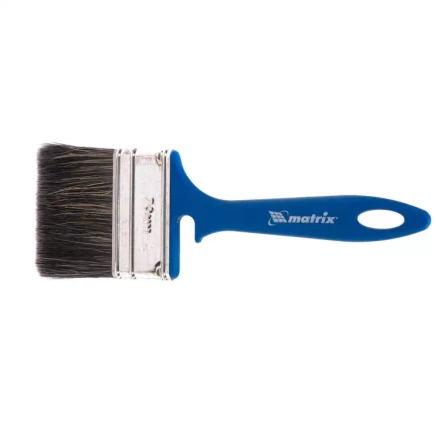 Кисть флейцевая Водные краски Color Line  70 x 12 мм пластик Matrix 83347 купить в Челябинске