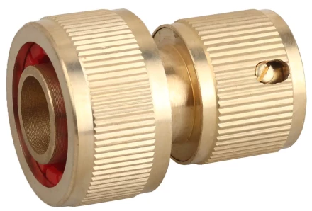 Соединитель GRINDA с автостопом, латунный, 3/4&quot; 8-426130 купить в Челябинске