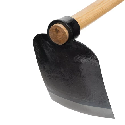 Кетмень Сибртех, 175 х 265 х 900 мм, цельнокованый, деревянный лакированный черенок, 62368 купить в Челябинске