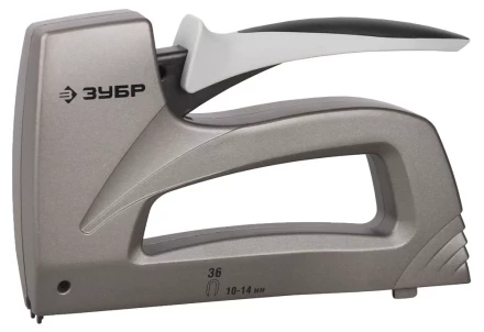 Степлер ЗУБР &quot;ПРЕМИУМ&quot;, пластинчатая пружина, литой корпус, тип 36 31512_z01 купить в Челябинске