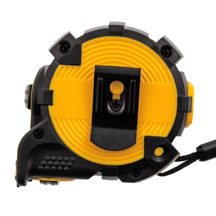 Рулетка Denzel 3м х 16мм, автоматич. фиксац., нейлон. покрытие, магнит. зацеп, двухстор. разметка, 31520 купить в Челябинске