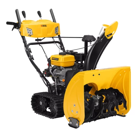 Бензиновая снегоуборочная машина Denzel SBM 610DT PRO, 212cc, гусеницы, эл.старт, блок. дифф. купить в Челябинске