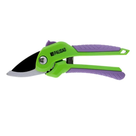 Секатор прямого реза Palisad, 210 мм, шестеренный привод, двухкомпонентные рукоятки, 605328 купить в Челябинске