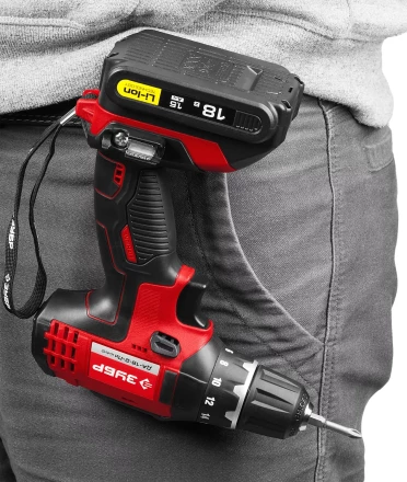 Дрель-шуруповерт 2 АКБ ДА-18-2-Ли КНМ2 серия МАСТЕР купить в Челябинске