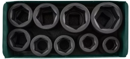 Набор головок торцевых ударных 1&quot;DR 24-50мм 9предметов Jonnesway S03A8109S 48315 купить в Челябинске