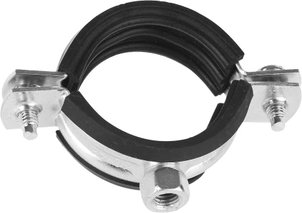 ЗУБР. Хомут трубный с гайкой, оцинкованный, 1/2&quot;, 1шт 37850-20-24-1 купить в Челябинске