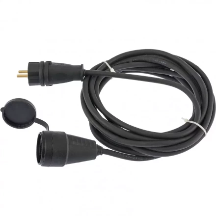 Удлинитель электрический силовой 10 м 1 розетка КГ 3 х 1,5 мм 16 А тип УХЗ-16 Россия Denzel 96030 купить в Челябинске