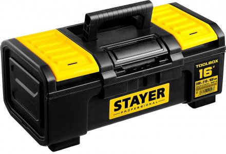 Ящик для инструмента &quot;TOOLBOX-16&quot; пластиковый, STAYER Professional 38167-16 купить в Челябинске